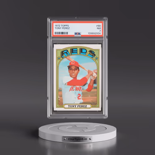 1972 Topps #80 Tony Perez (PSA 7 NM)