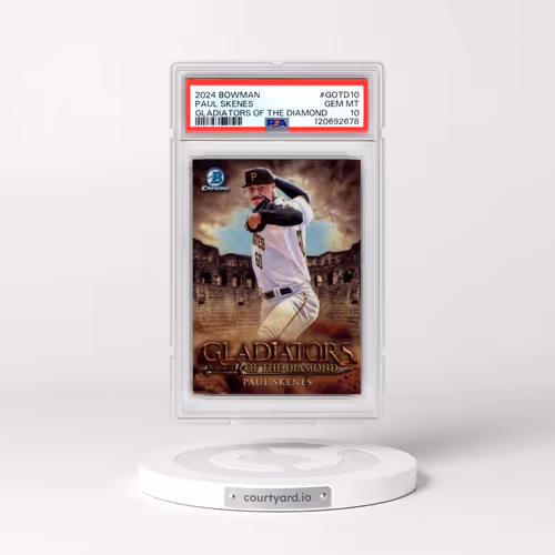 2024 Bowman Gladiators of the Diamond #GOTD10 Paul Skenes (PSA 10 GEM MINT)