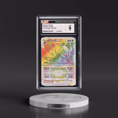2022 Lost Origin #201/196 Giratina VSTAR - Rainbow Holo (CGC 9 MINT)
