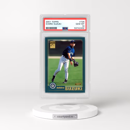 2001 Topps #726 Ichiro Suzuki (PSA 10 GEM MINT)
