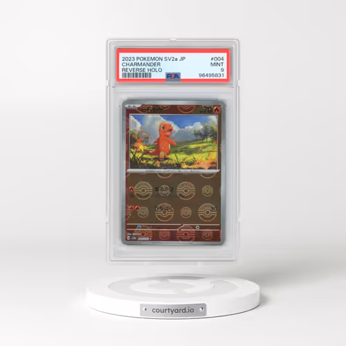 2023 Pokémon Sv2a-Pokemon 151 #004 Charmander - Reverse Holo (PSA 9 MINT)