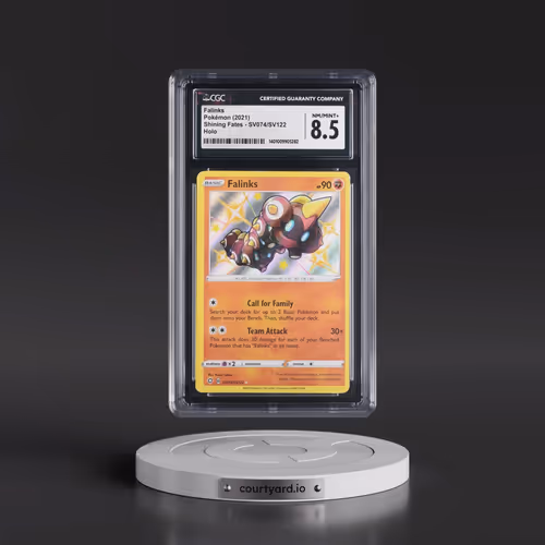 2021 Shining Fates #SV074/SV122 Falinks - Shiny Vault Holo (CGC 8.5 NM-MT+)