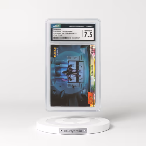 1999 Movie Promo #8 Rebellion - First Print (Blue Topps Logo) (CGC 7.5 NM+)