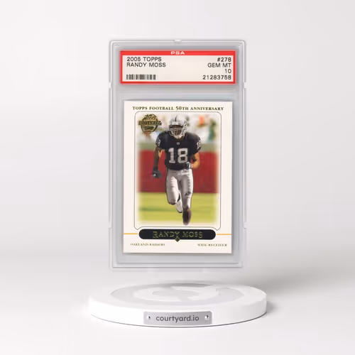 2005 Topps #278 Randy Moss (PSA 10 GEM MINT)