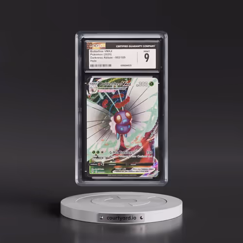 2020 Darkness Ablaze #002/189 Butterfree VMAX - Holo (CGC 9 MINT)
