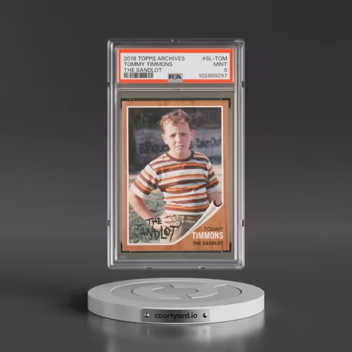 2018 Topps Archives the Sandlot #SL-TOM Tommy Timmons (PSA 9 MINT)