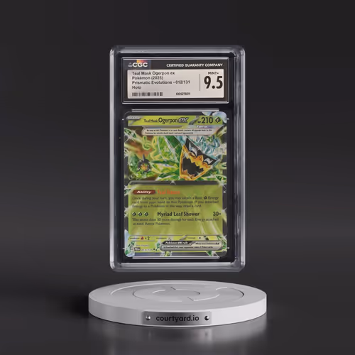 2024 Prismatic Evolutions - PRE EN #012/131 Teal Mask Ogerpon ex - Holo (CGC 9.5 MINT+)