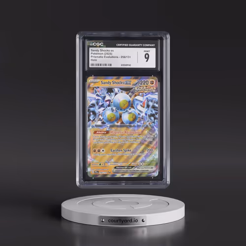 2025 Prismatic Evolutions - PRE EN #056/131 Sandy Shocks ex - Holo (CGC 9 MINT)