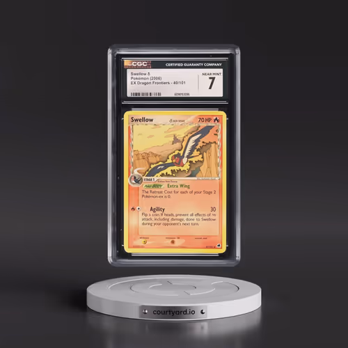 2006 EX Dragon Frontiers #40/101 Swellow δ (CGC 7 NM)