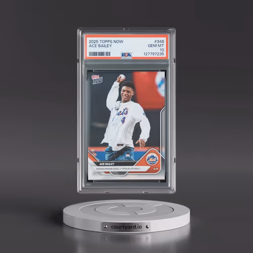 2025 Topps Now #348 Ace Bailey (PSA 10 GEM MINT)