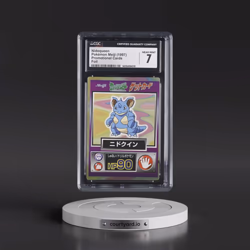 1997 Promotional Cards (1997 Type.HP.Hand Symbol) Nidoqueen - Foil (CGC 7 NM)