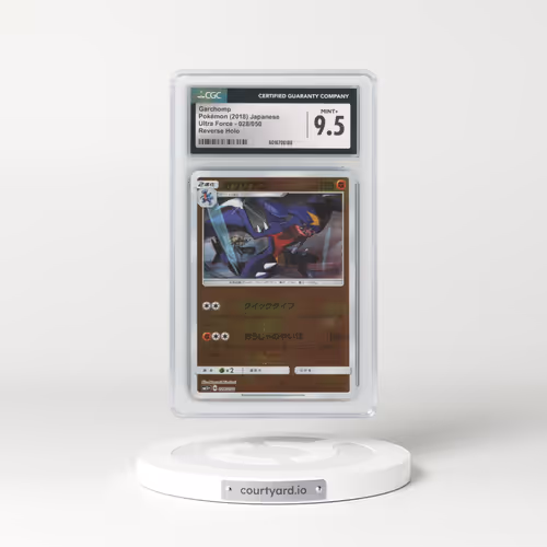 2018 Ultra Force - SM5+ #028/050 Garchomp - Reverse Holo (CGC 9.5 MINT+)