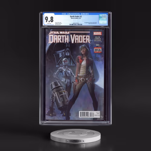 Darth Vader #3 CGC 9.8 White Pages (Marvel Comics, 5/15)