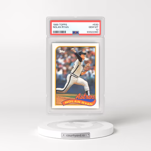 1989 Topps #530 Nolan Ryan (PSA 10 GEM MINT)