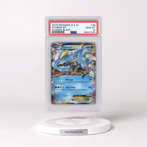 2013 Pokémon Black & White Plasma Blast #30 Kyurem EX - Holo (PSA 10 GEM MINT)