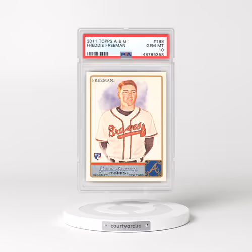2011 Topps Allen & Ginter #198 Freddie Freeman (PSA 10 GEM MINT)