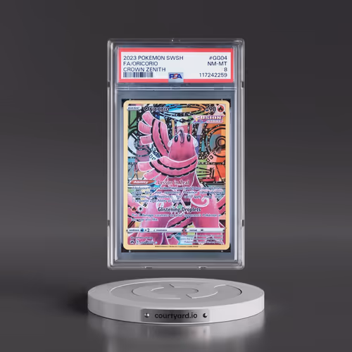 2023 Pokémon Sword and Shield Crown Zenith #GG04 Oricorio - Full Art (PSA 8 NM-MT)