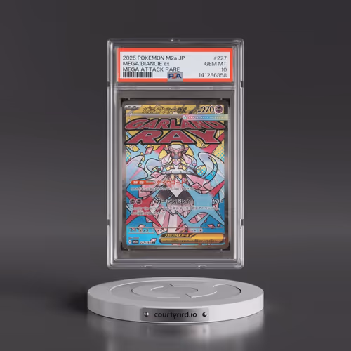 2025 Pokémon M2a-Mega Dream EX #227 Mega Diancie EX - Holo Mega Attack Rare (PSA 10 GEM MINT)