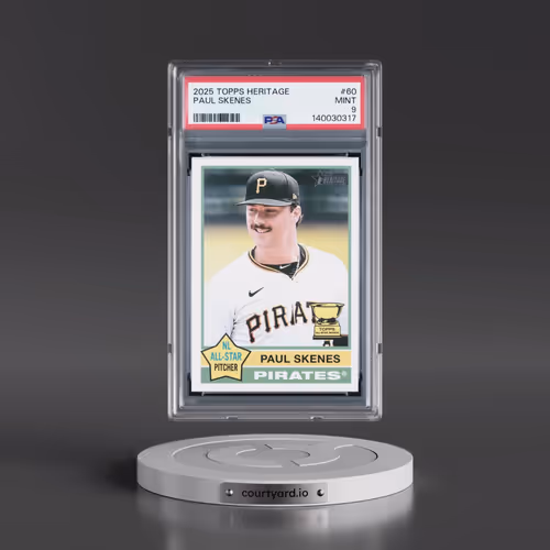 2025 Topps Heritage #60 Paul Skenes (PSA 9 MINT)
