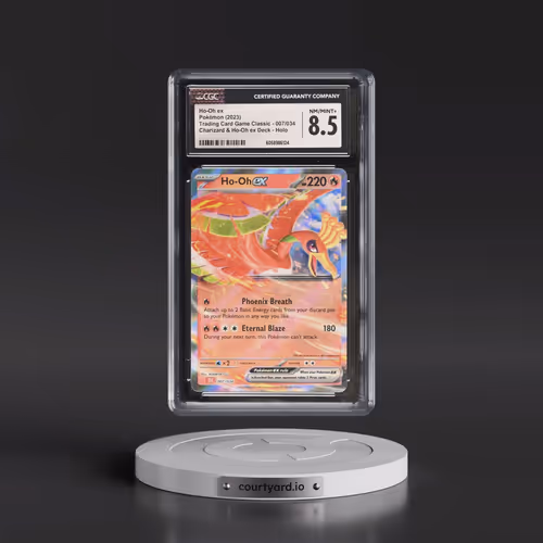 2023 Trading Card Game Classic - CLV, CLC, CLB #007/034 Ho-Oh ex - Charizard & Ho-Oh ex Deck - C
