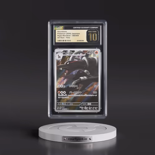 2024 Night Wanderer #066/064 Houndoom - Art Rare (CGC 10 PRISTINE)