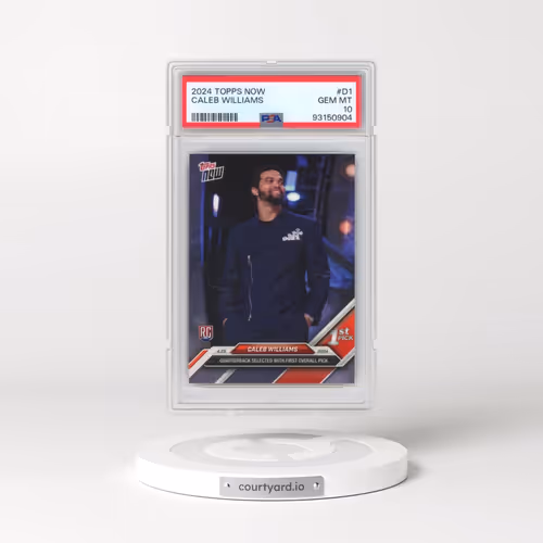 2024 Topps Now #D1 Caleb Williams (PSA 10 GEM MINT)