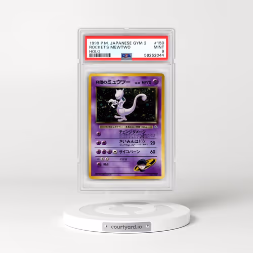 1999 Pokémon Gym 2 #150 Rocket's Mewtwo - Holo (PSA 9 MINT)