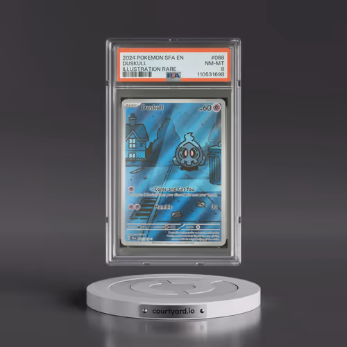 2024 Pokémon Sfa EN-Shrouded Fable #068 Duskull - Illustration Rare (PSA 8 NM-MT)