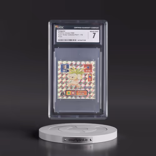 1996 Hyper Sticker Collection Part 1 (1996) #172 Exeggutor - Prism (CGC 7 NM)