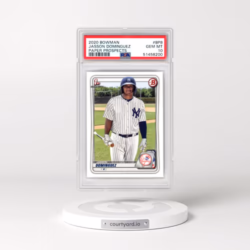 2020 Bowman Paper Prospects #BP8 Jasson Dominguez (PSA 10 GEM MINT)