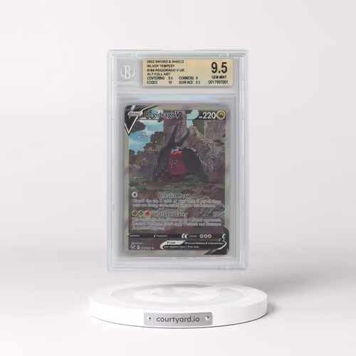 2022 Silver Tempest #184 Regidrago V - Ultra Rare Holo (BGS 9.5 GEM MINT)