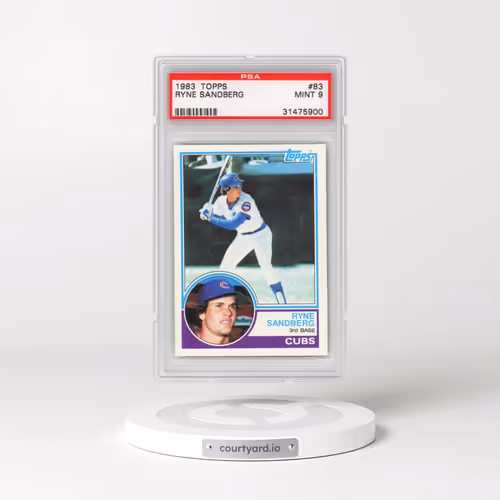 1983 Topps #83 Ryne Sandberg (PSA 9 MINT)