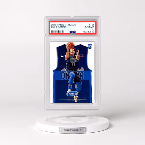 2018 Panini Threads #181 Luka Doncic (PSA 10 GEM MINT)