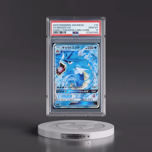 2019 Pokémon Family Pokémon Card Game #15 Gyarados GX - Holo (PSA 10 GEM MINT)