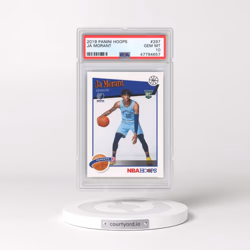 2019 Panini Hoops #297 Ja Morant (PSA 10 GEM MINT)