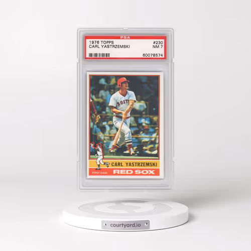 1976 Topps #230 Carl Yastrzemski (PSA 7 NM)