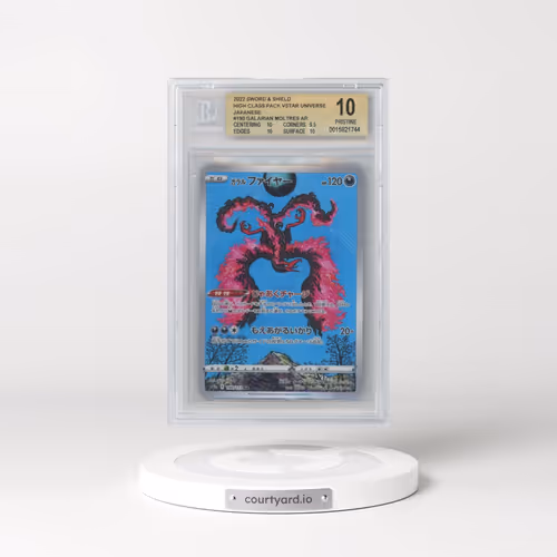 2022 VSTAR Universe #190 Galarian Moltres - Art Rare Holo (BGS 10 PRISTINE)