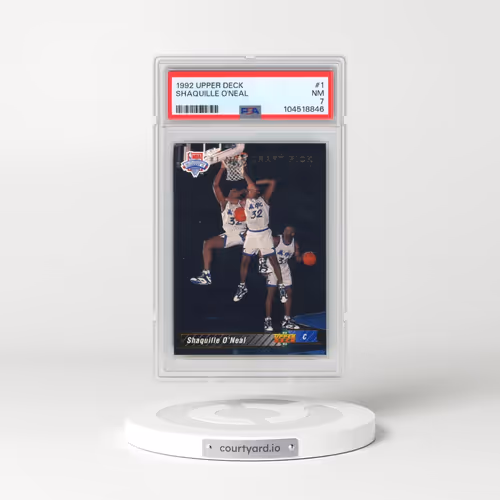 1992 Upper Deck #1 Shaquille O'Neal (PSA 7 NM)