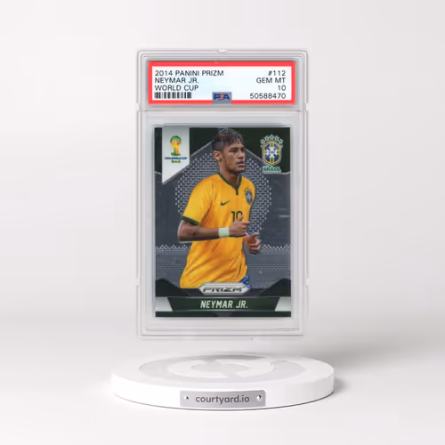 2014 Panini Prizm World Cup #112 Neymar Jr. (PSA 10 GEM MINT)