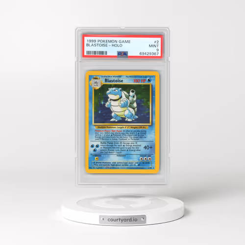 1999 Pokémon Game #2 Blastoise - Holo (PSA 9 MINT)