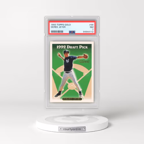 1993 Topps Gold #98 Derek Jeter (PSA 7 NM)