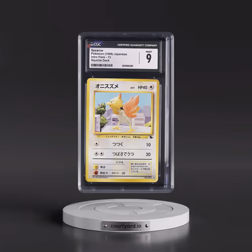 1999 Intro Pack #13 Spearow - Squirtle Deck (CGC 9 MINT)