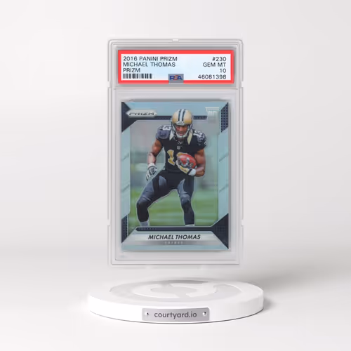 2016 Panini Prizm #230 Michael Thomas - Prizm (PSA 10 GEM MINT)