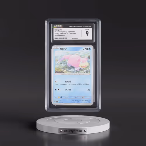 2023 Shiny Treasure ex #036/190 Slowpoke - Reverse Holo Digitized (CGC 9 MINT)