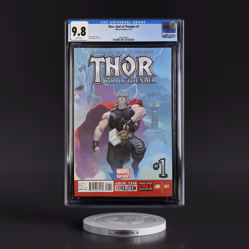 Thor: God of Thunder #1 CGC 9.8 White Pages (Marvel Comics, 1/13)