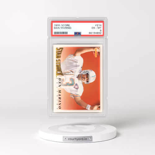 1995 Score #214 Dan Marino (PSA 6 EX-MT)