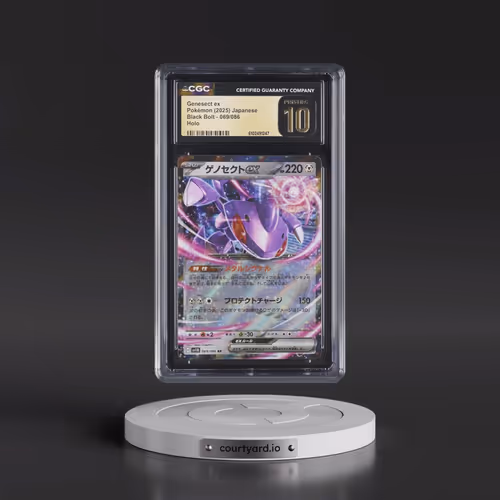 2025 Black Bolt - sv11B #069/086 Genesect ex - Holo (CGC 10 PRISTINE)