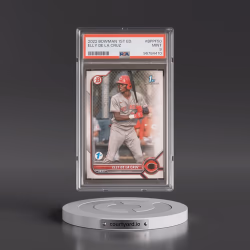 2022 Bowman 1st Edition #BPPF50 Elly de La Cruz (PSA 9 MINT)