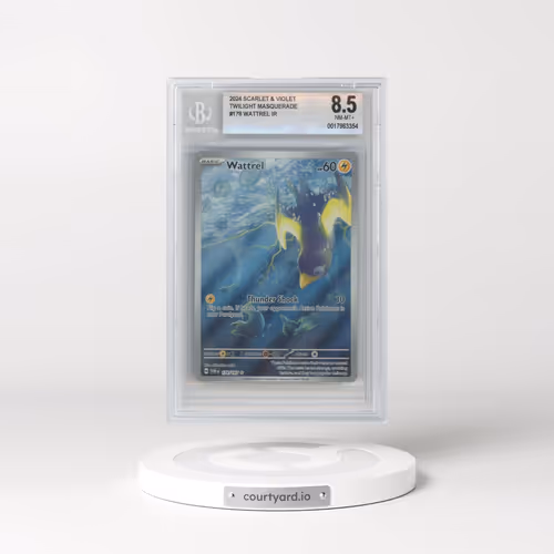 2024 Twilight Masquerade - TWM EN #178 Wattrel - Illustration Rare Holo (BGS 8.5 NM-MT+)