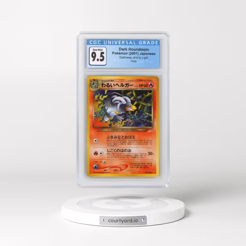 2001 Darkness, and to Light #229 Dark Houndoom - Holo (CGC 10 GEM MINT)